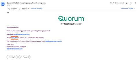quorum learning student login|How to Activate Your New Quorum Account.